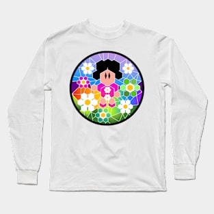 Mosaic Lily Long Sleeve T-Shirt